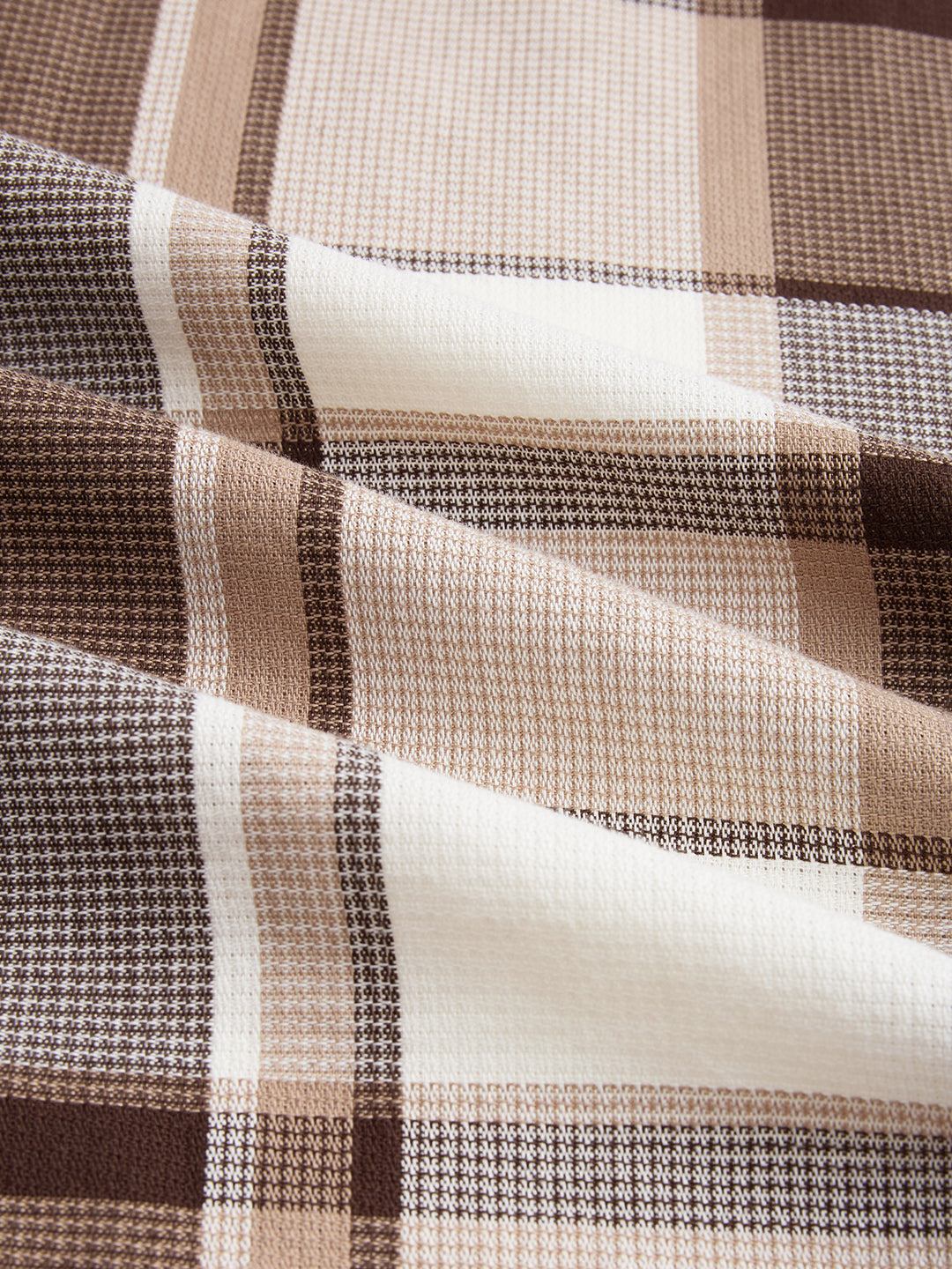 Brunette & Ivory Broad Checked Shirt