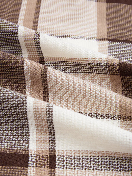 Brunette & Ivory Broad Checked Shirt