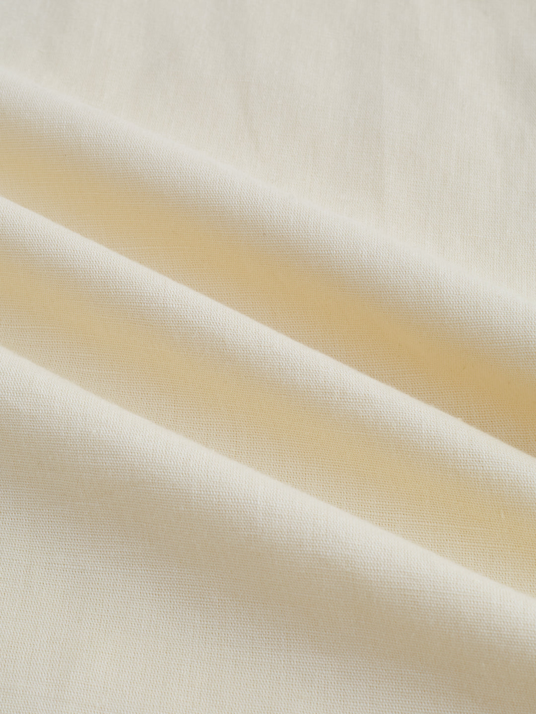 Premium Butter Yellow Linen Blend Kurta