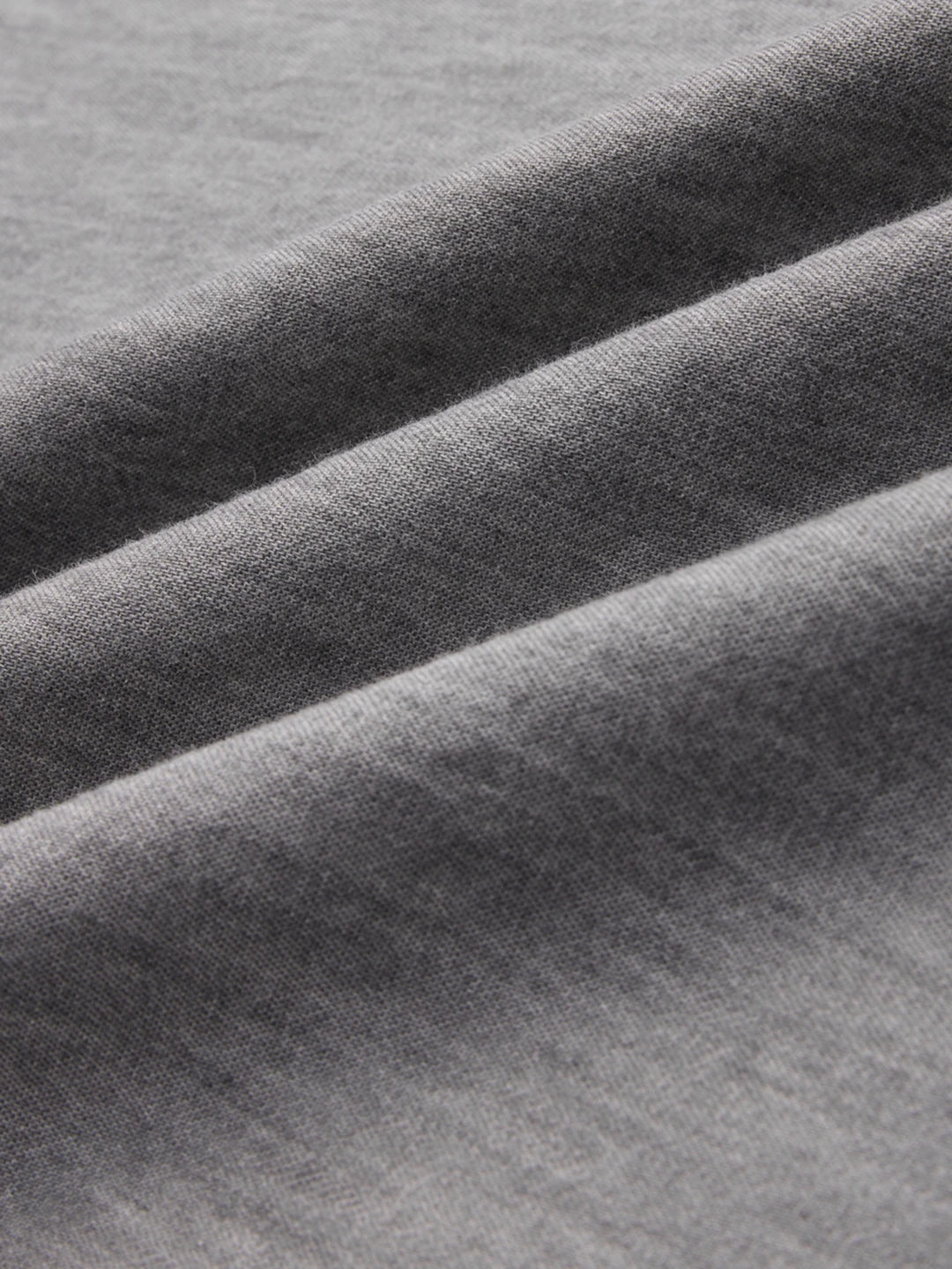 Refined Stonewashed Grey Boxy Fit Crop Shirt