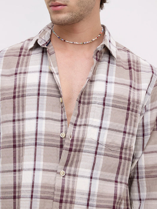 Ethereal Multicolour Checkered Shirt