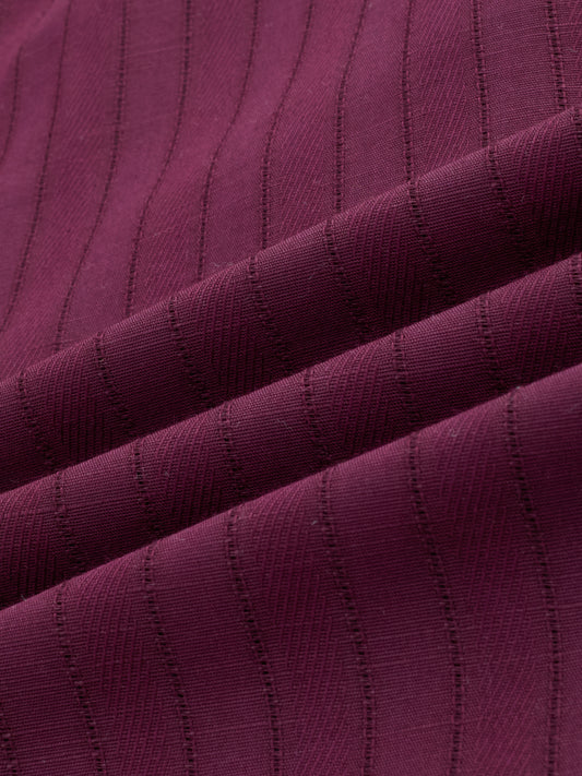 Wine Ladder Striped Evening Kurta