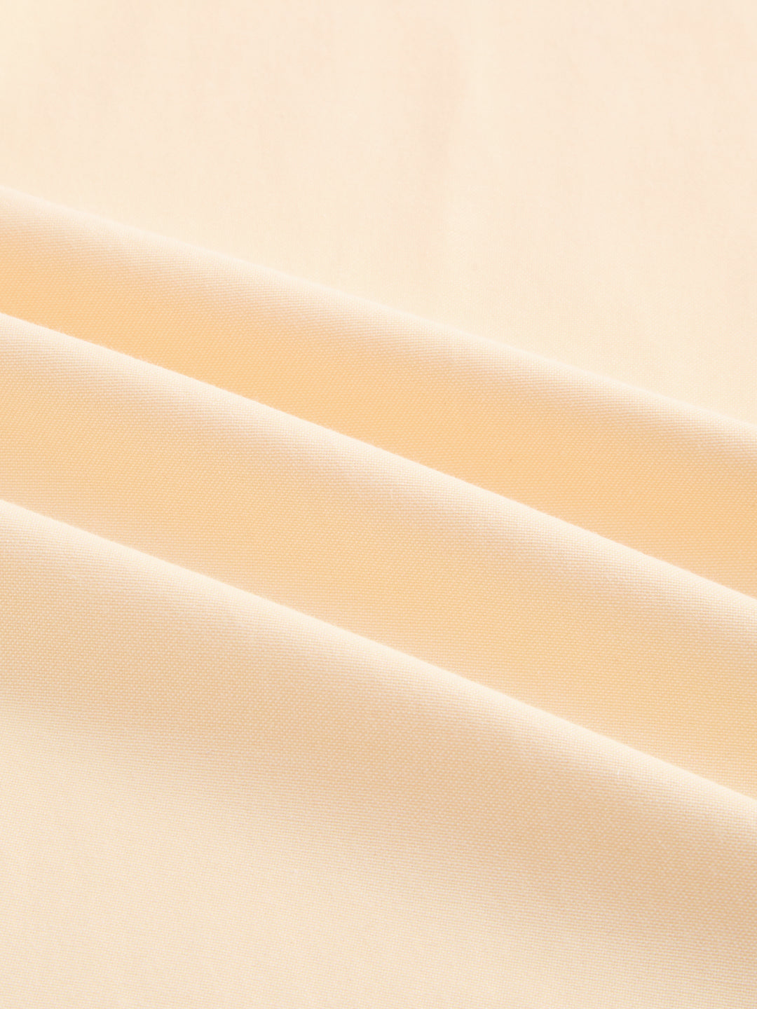 Solid Peach Smooth Finish Oxford Shirt