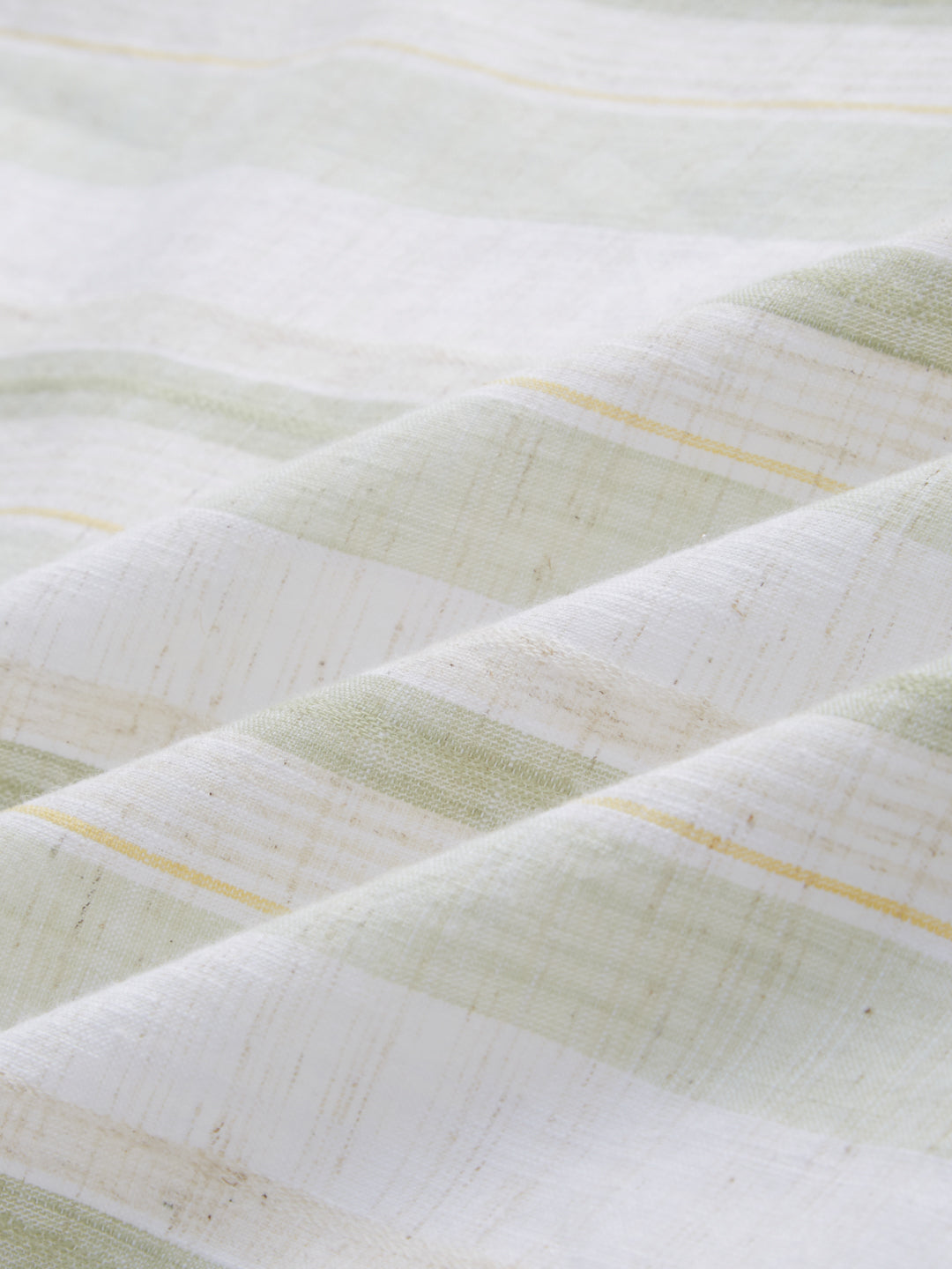 Greenline & White Vertical Stripe Shirt