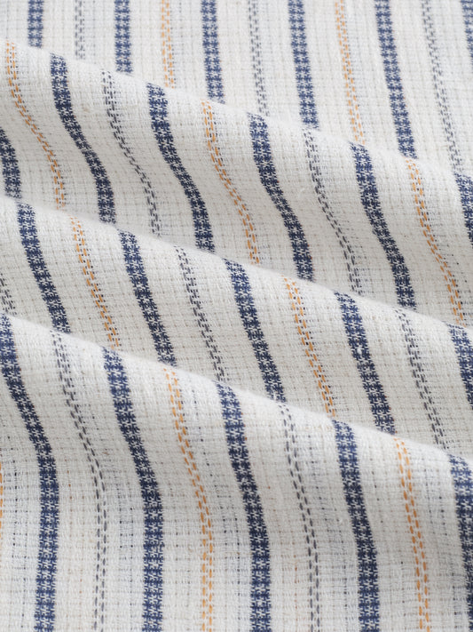 Delicate Micro Stitch Multicolor Stripe Kurta