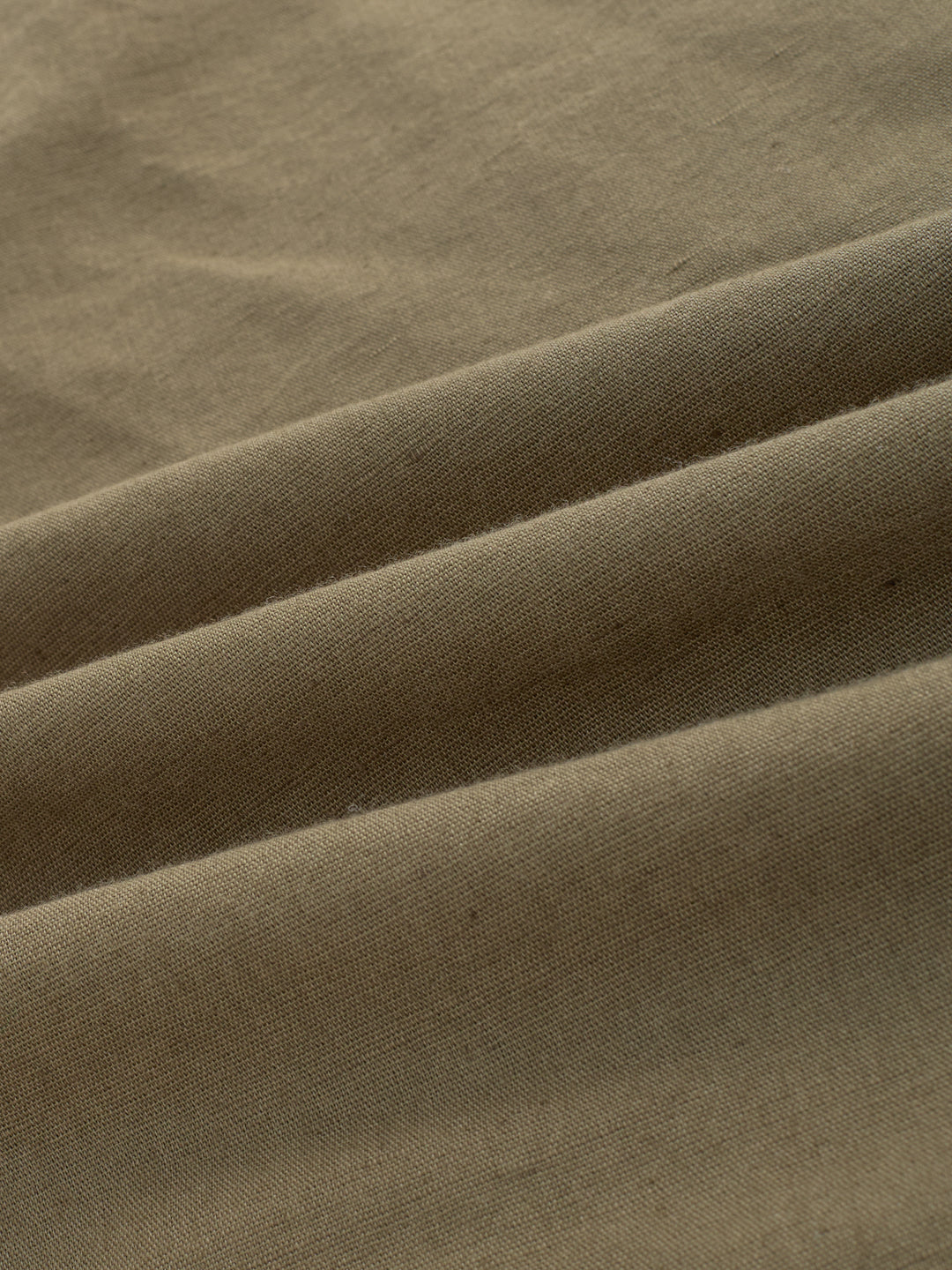 Luxe Olive Fine Sheer Linen Blend Kurta