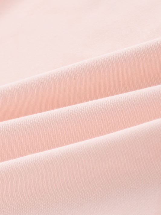 Soft Peach Smooth Finish Shirt