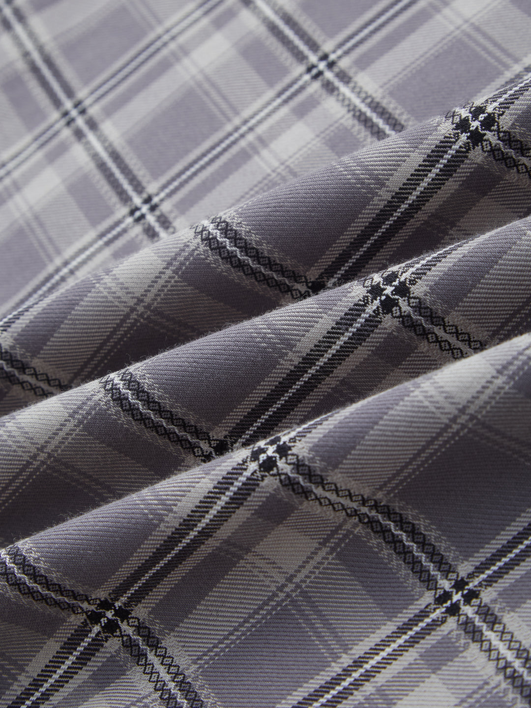 Smokey Ashline Monochrome Vibe Checked Shirt