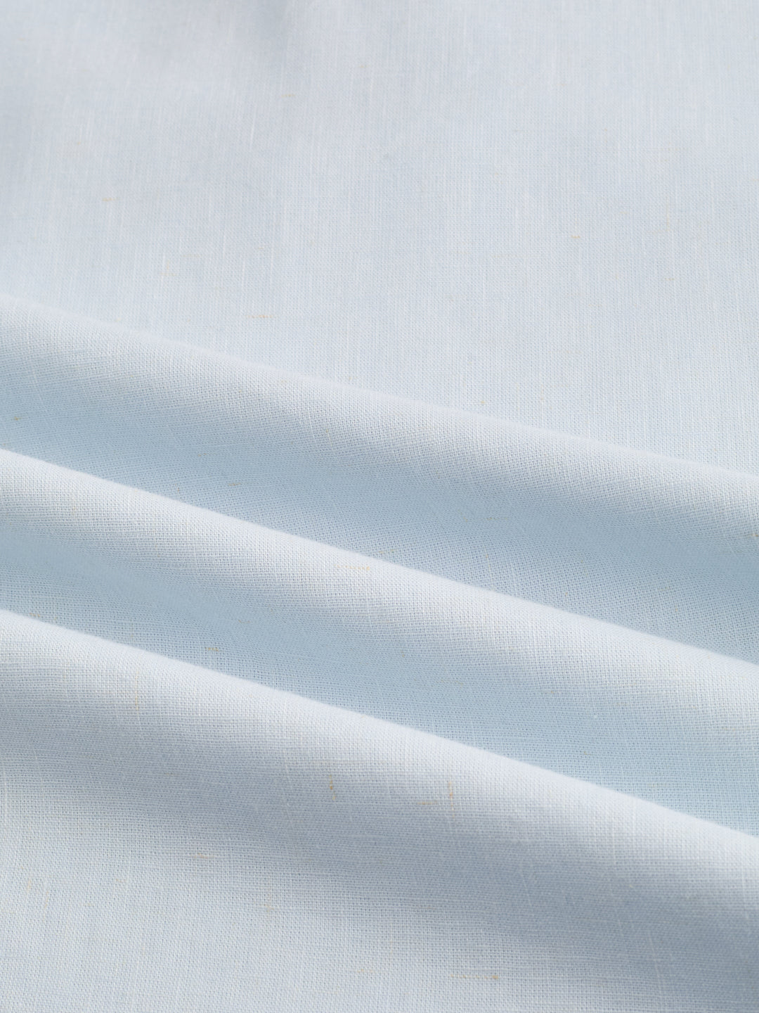 Premium Sky Blue Slub Textured Linen Blend Kurta