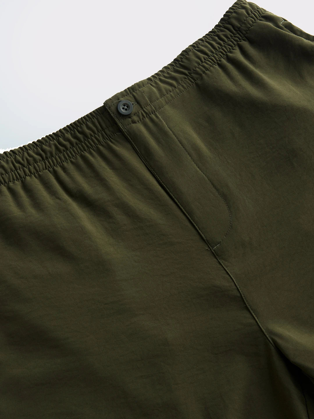 Squelchy Moss Green Wide Leg Trousers