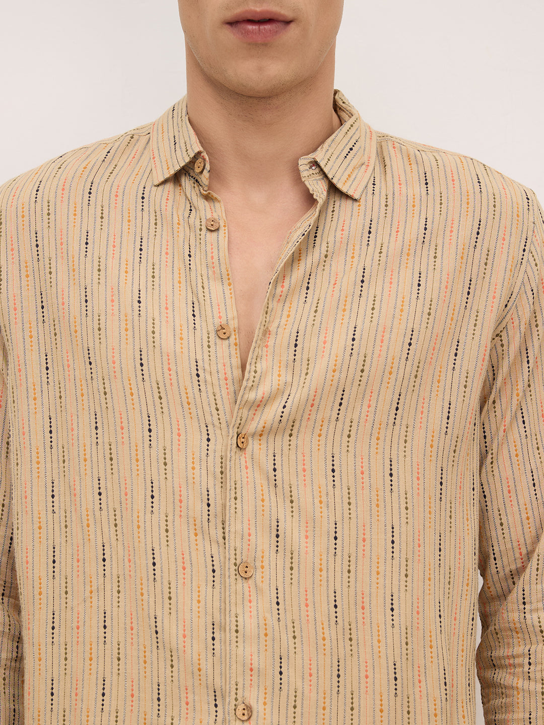 Sunkissed Beadtrail Pecan Pie Beige Shirt
