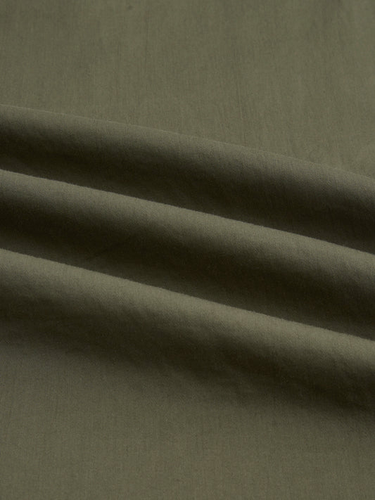 Elegant Olive Poplin Kurta