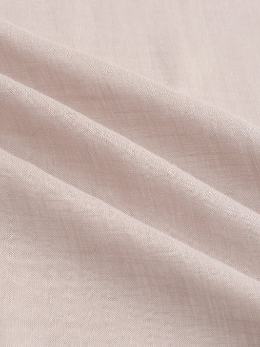 Timeless Tan Fine Textured Lyocell Everyday Shirt