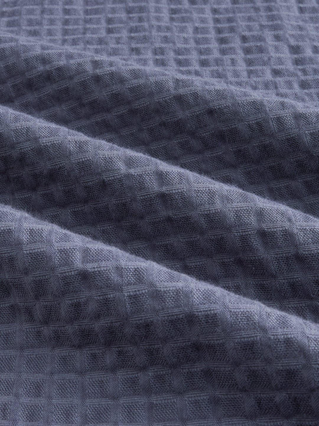 Cool Ash Grey Doublecloth Textured Shirt