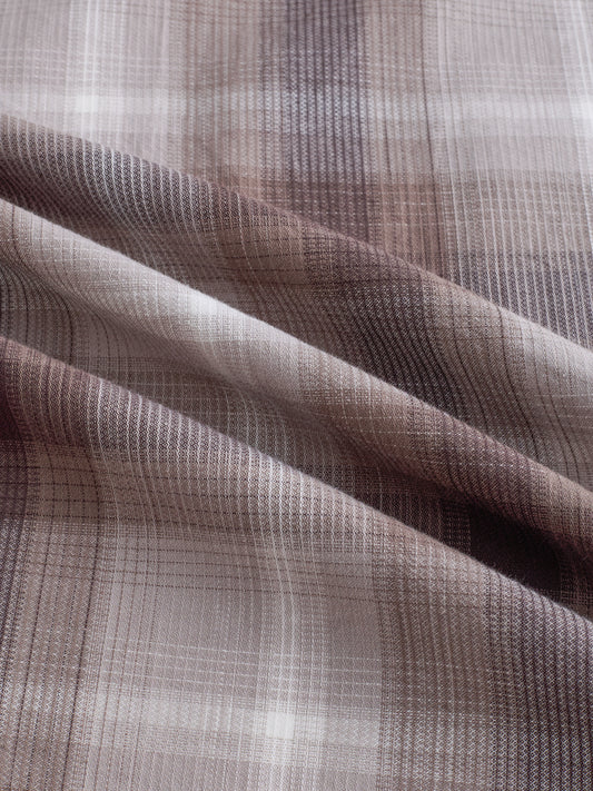 Timeless Cocoa Brown Shadow Checks Shirt