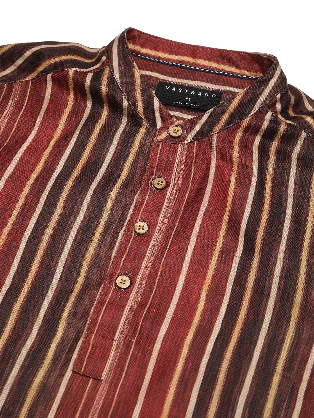 Spiffy Multicolor Vertical Stripe Kurta