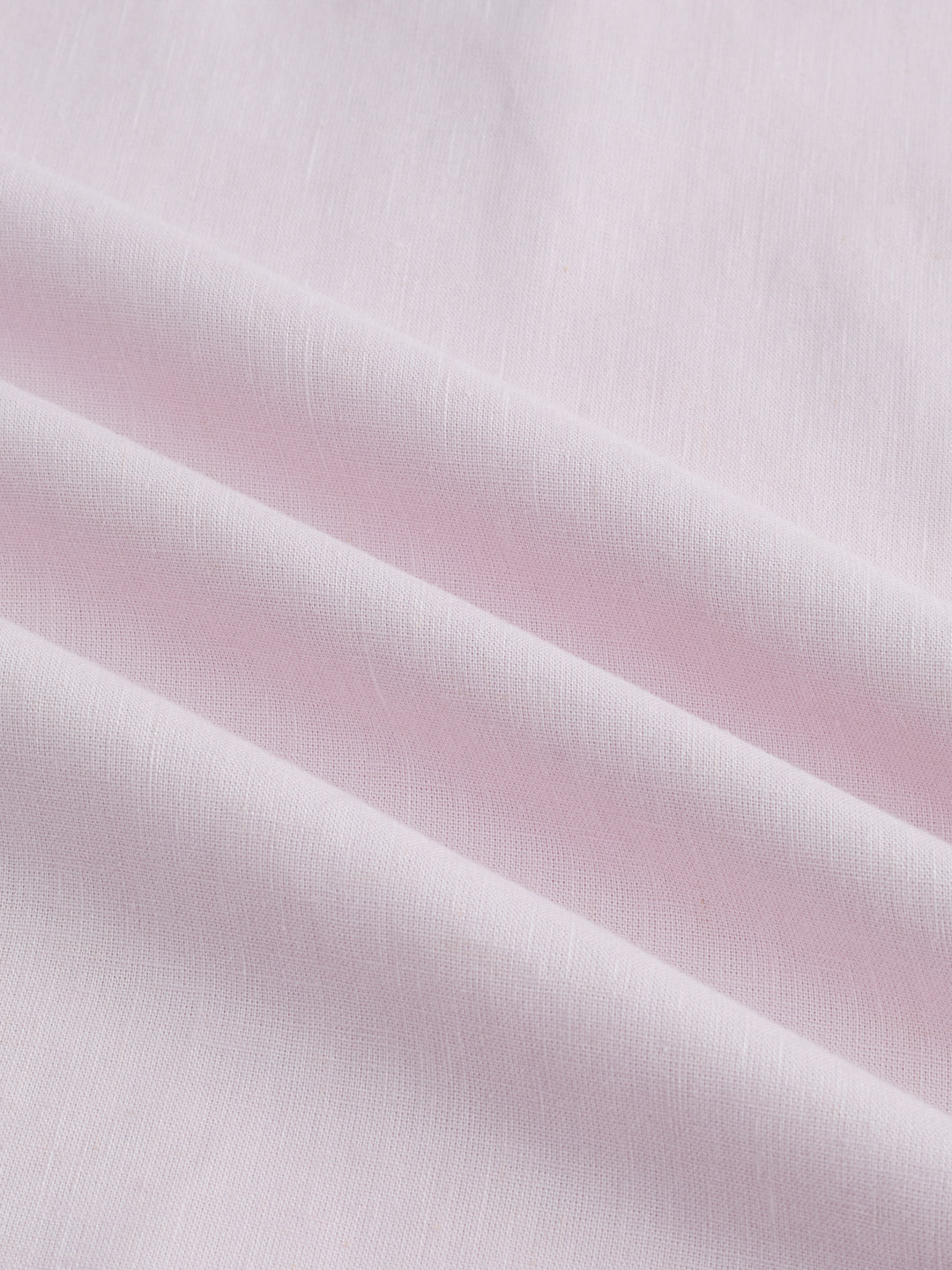 Premium Baby Pink Slub Textured Linen Blend Kurta