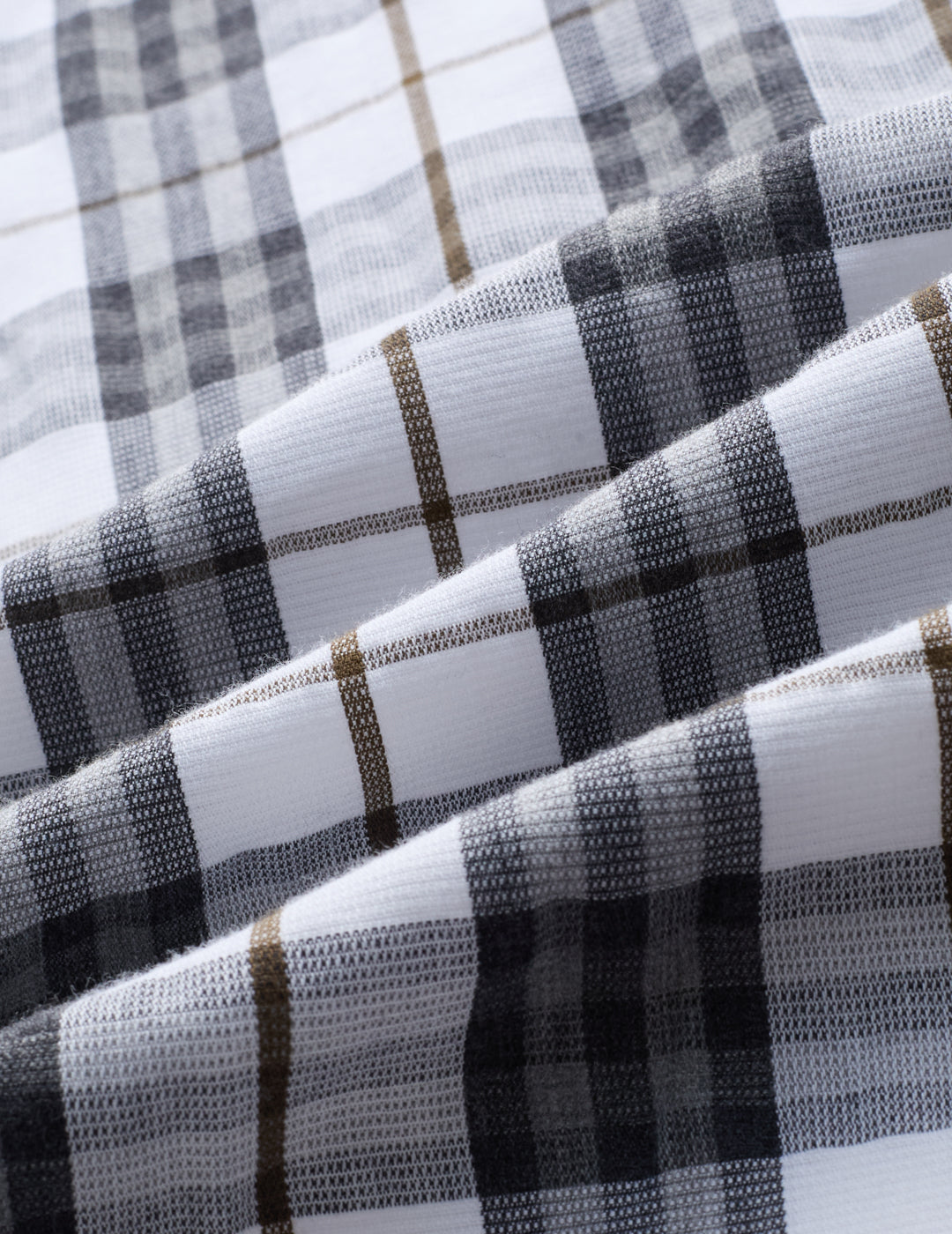 Black & White Bold Frame Checks Shirt