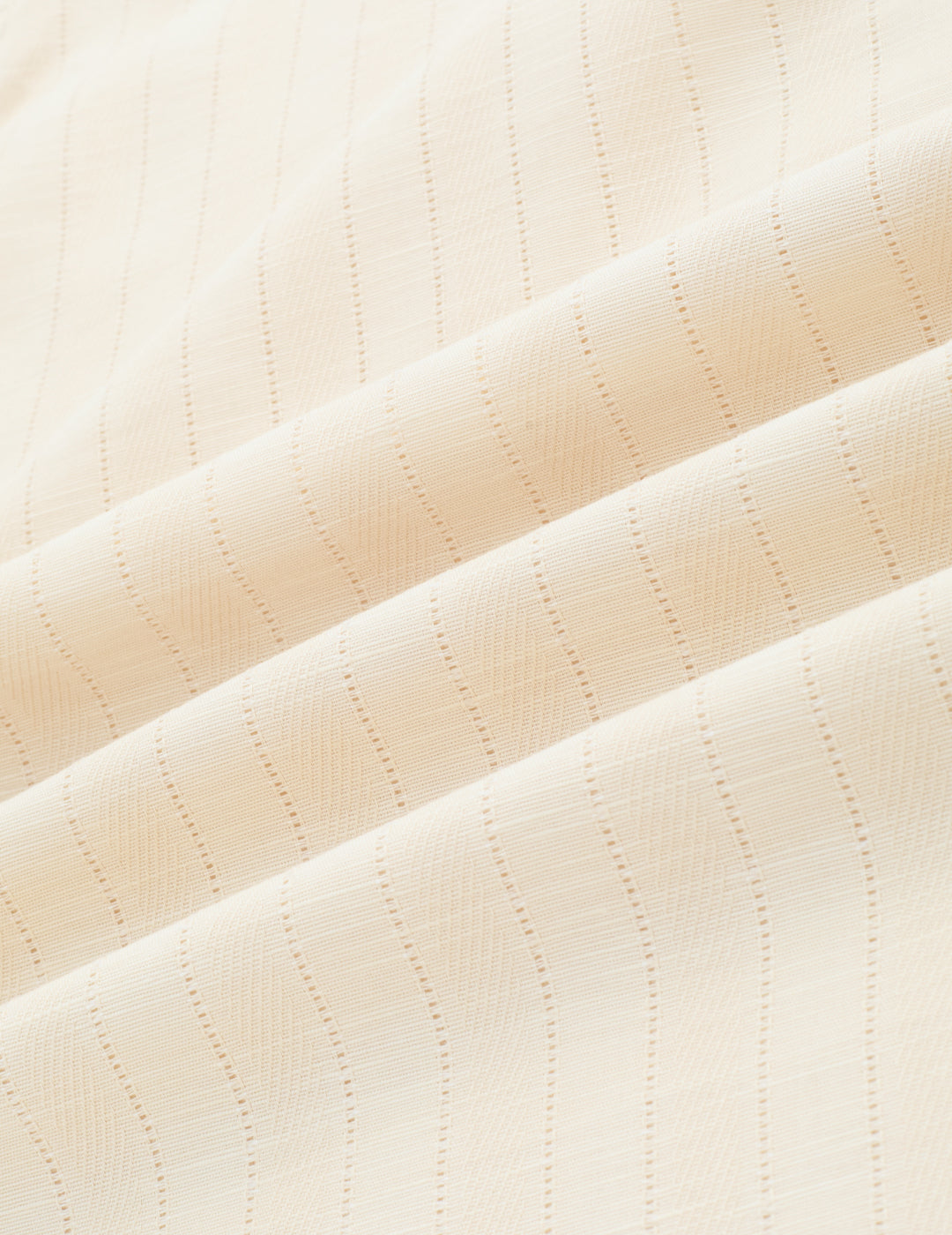 Soft Beige Ladder Striped Evening Kurta