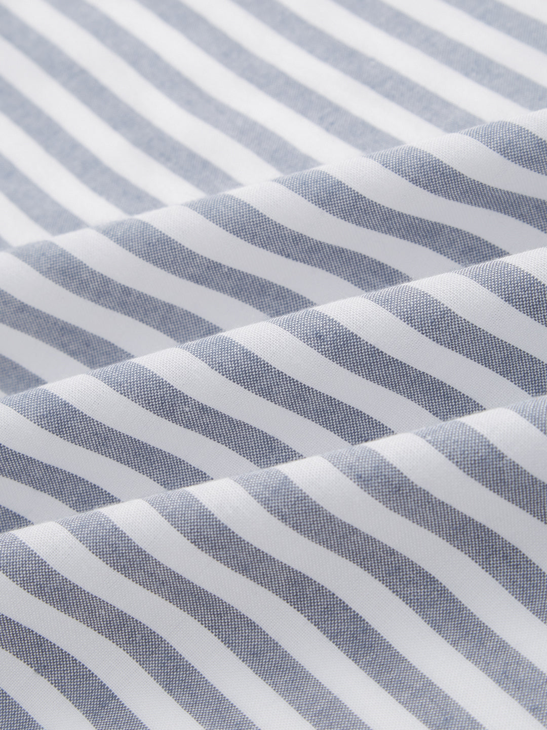 Ash Grey Candy Striped Vacation Shirt