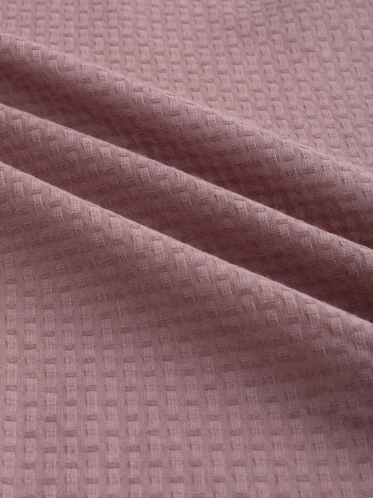 Rosewood Pink Textured Shirt