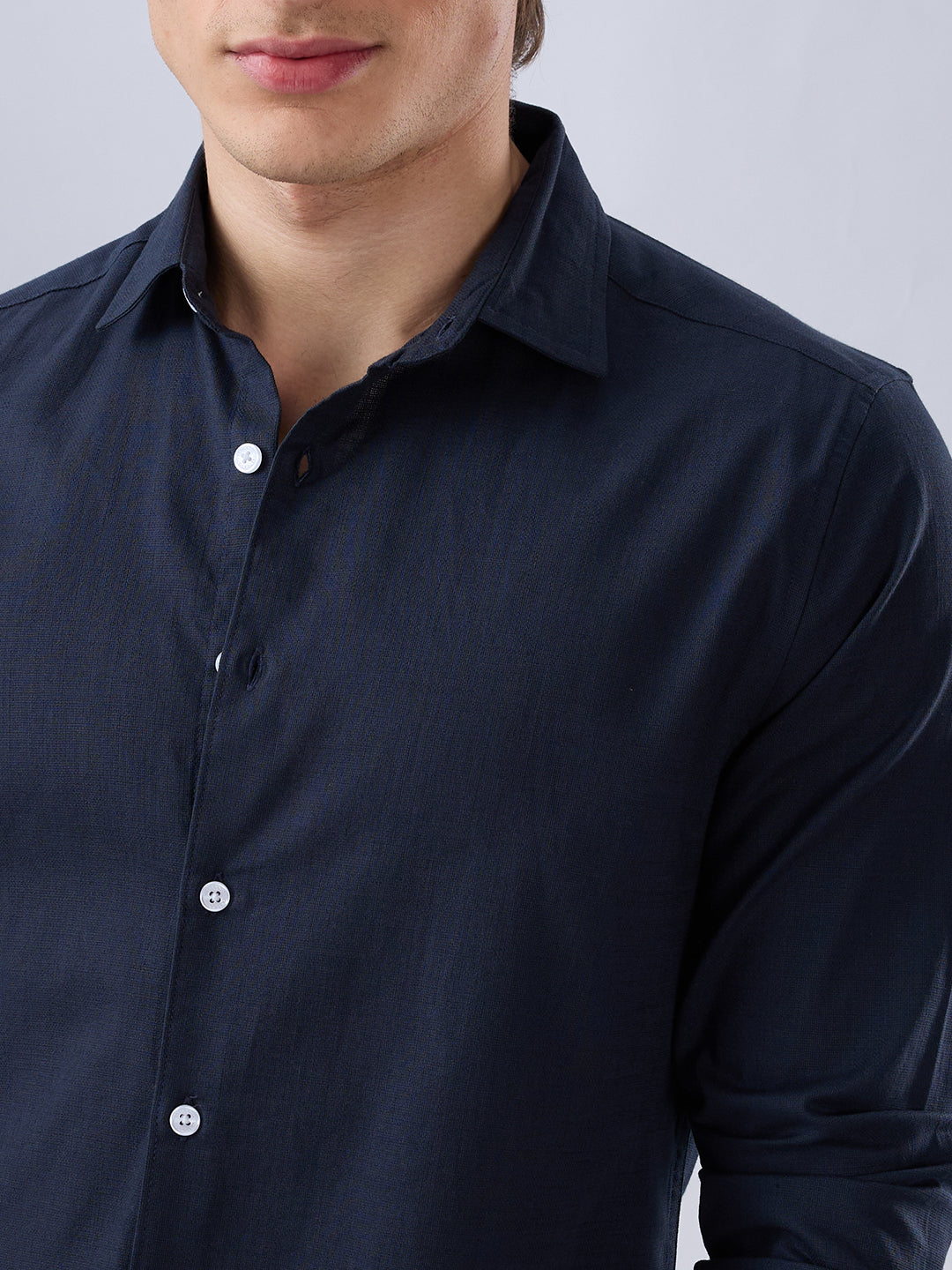 Solid Navy Everyday Shirt