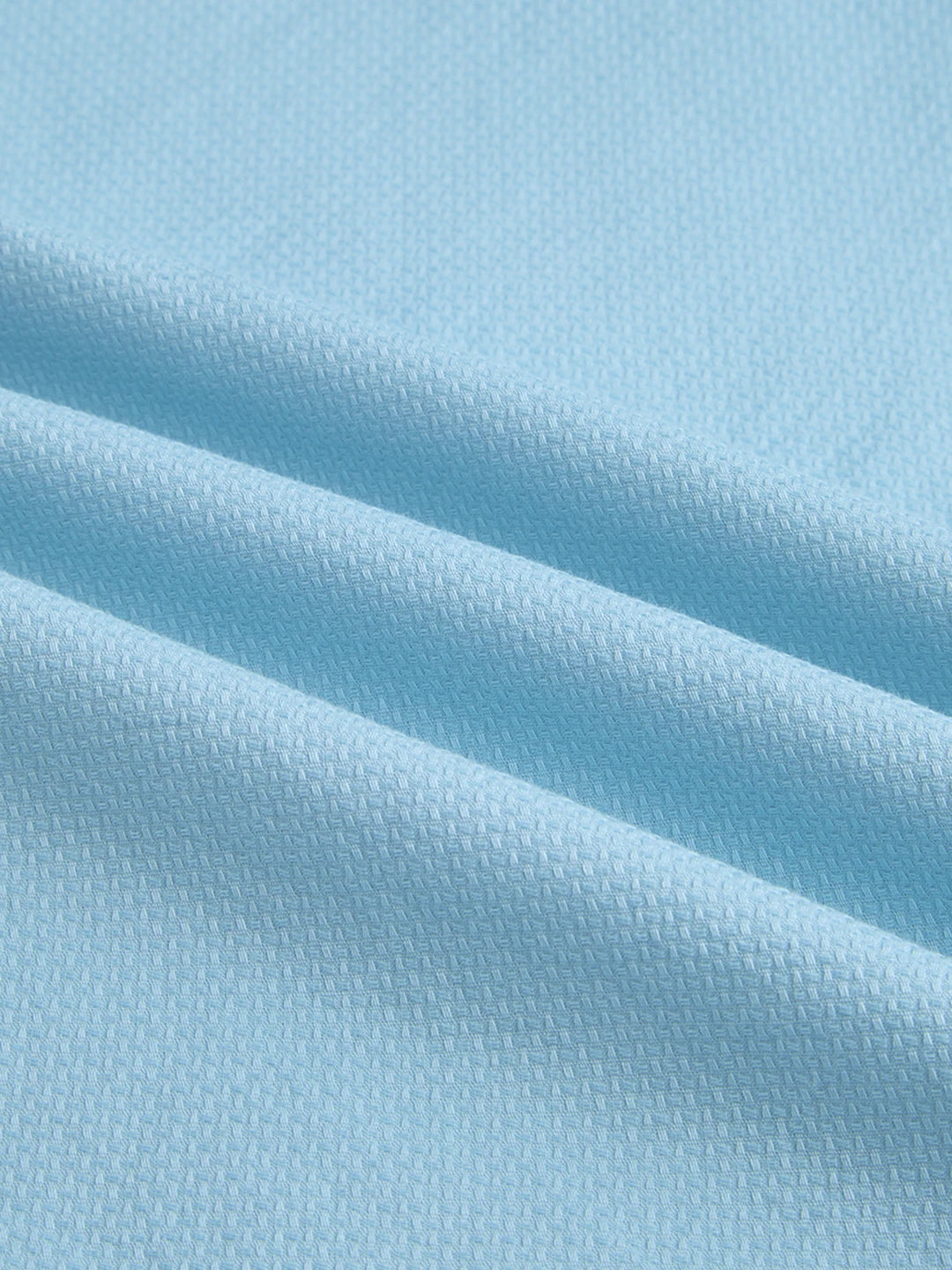 Sky Blue Basket Weave Kurta
