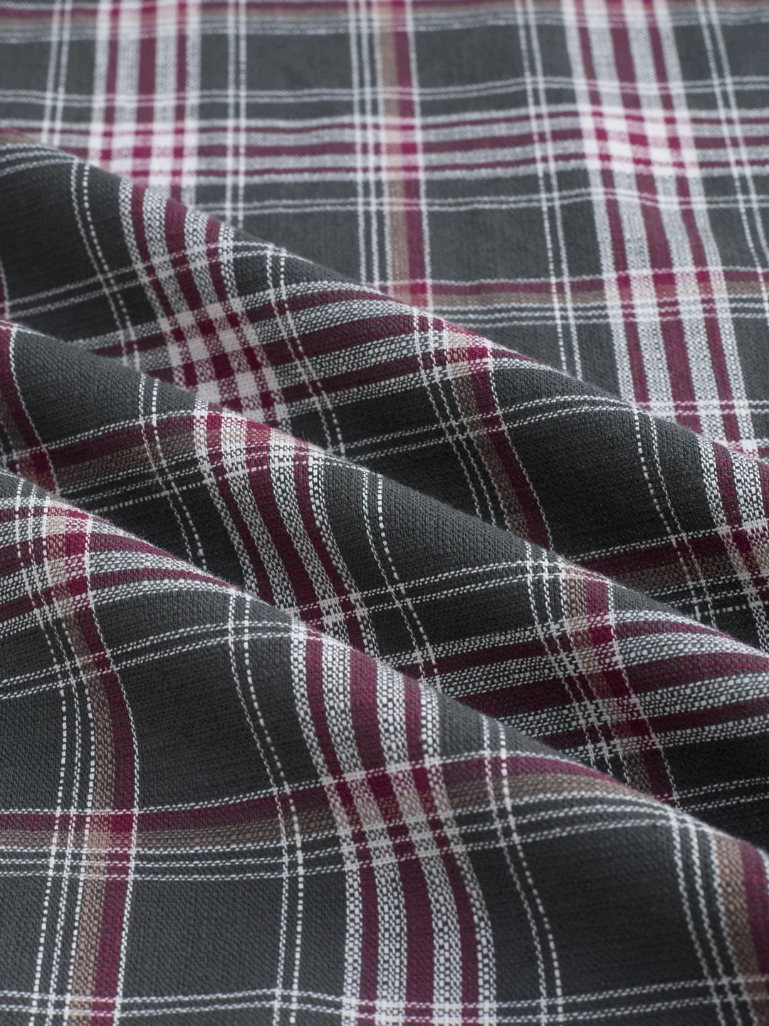 Green & Maroon Tartan Checkered Shirt