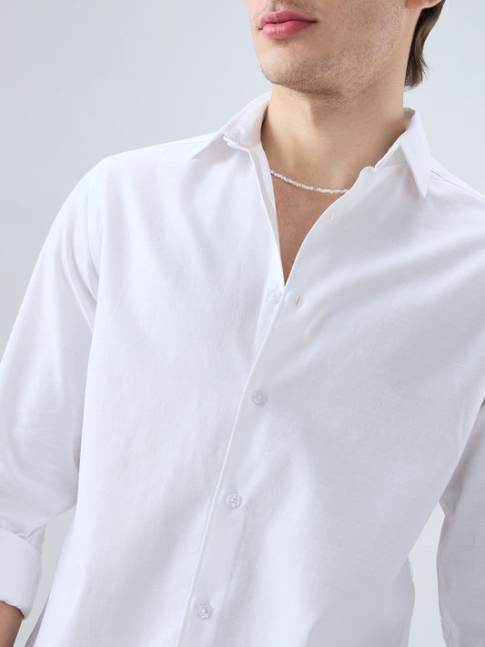 Solid White Everyday Shirt