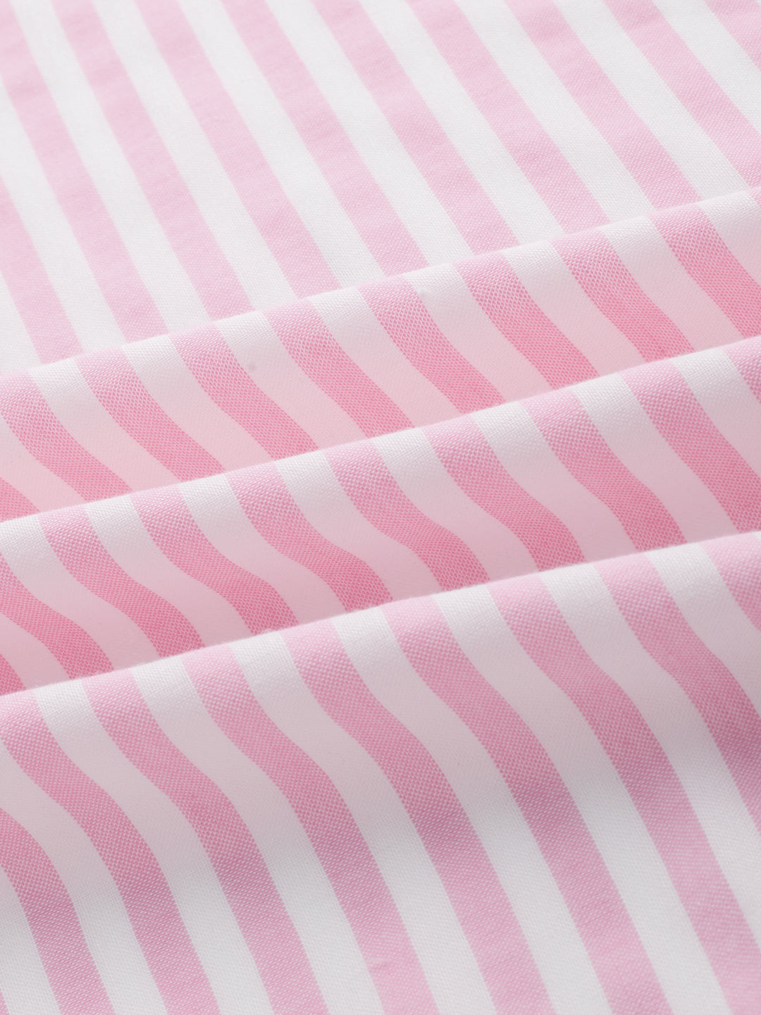 Pink Candy Striped Vacation Shirt
