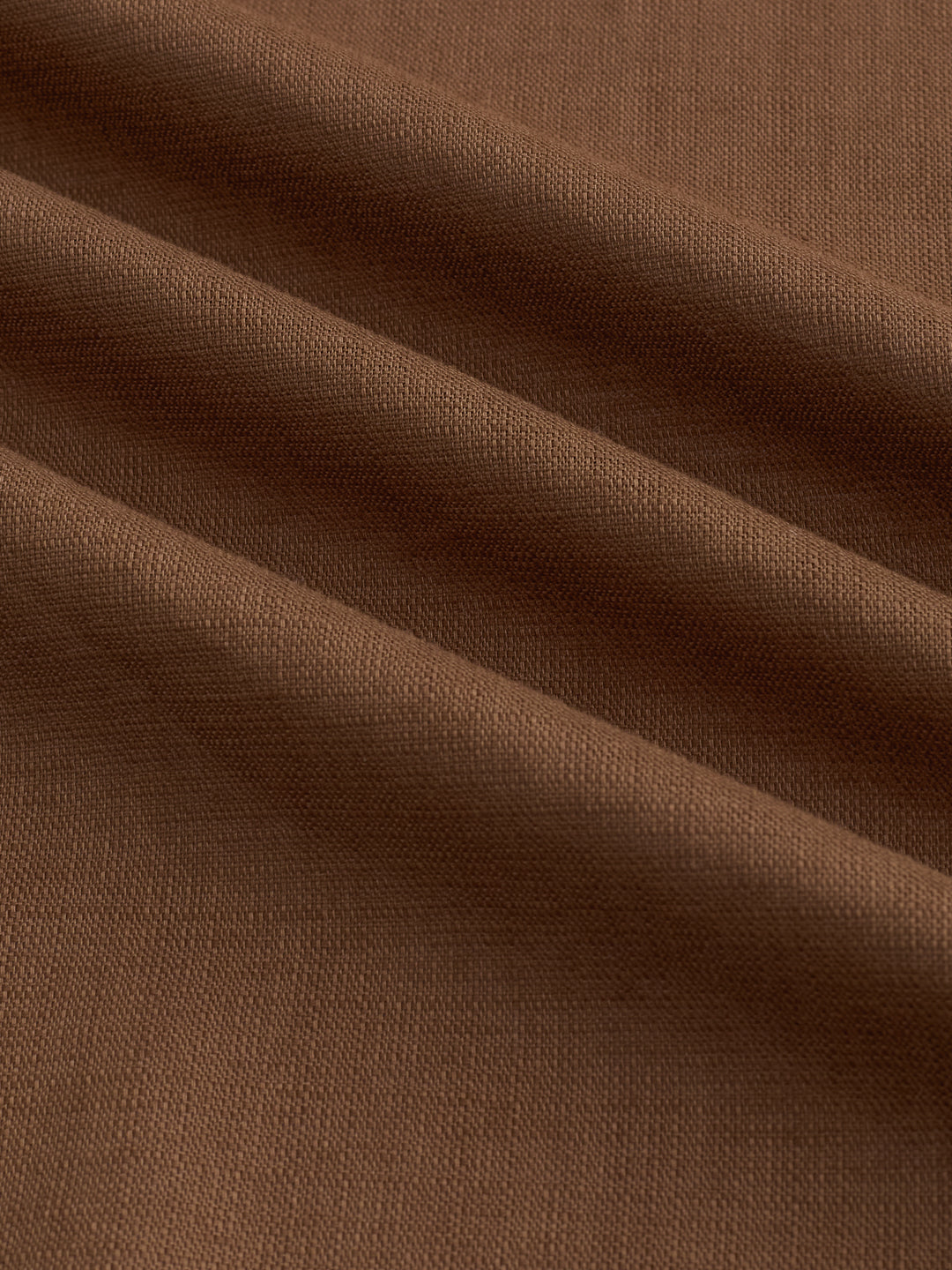 Deep Brown Dense Weave Shirt