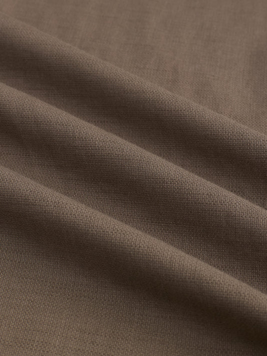 Solid Khaki Fine Weave Everyday Shirt