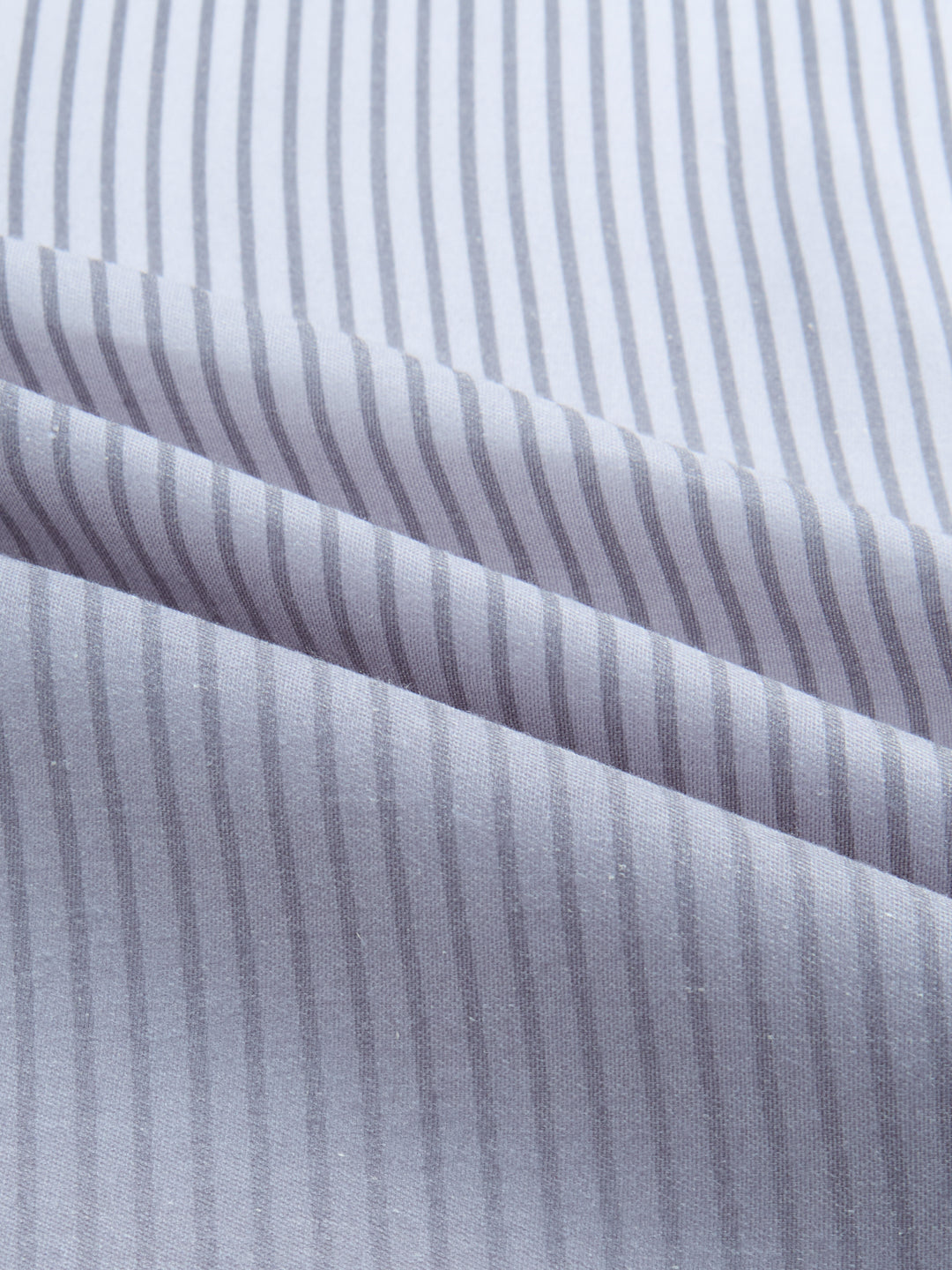 Muted Grey Pinstripe Ombre Shirt