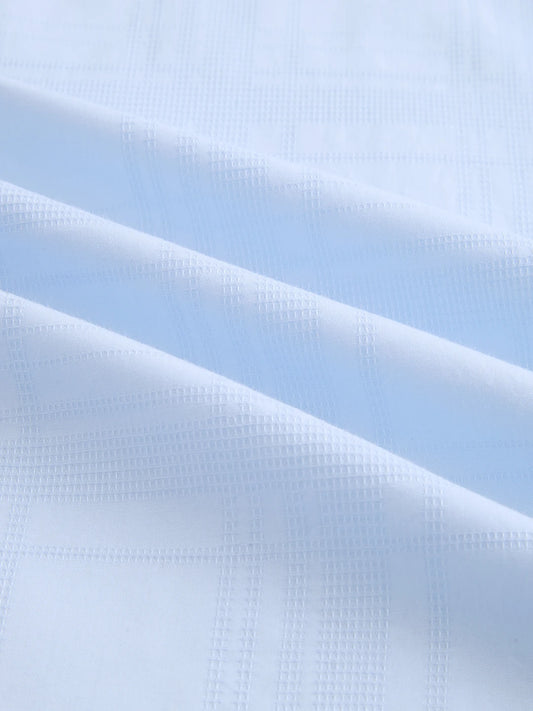 Ice Mist Micro Grid Weave Shirt