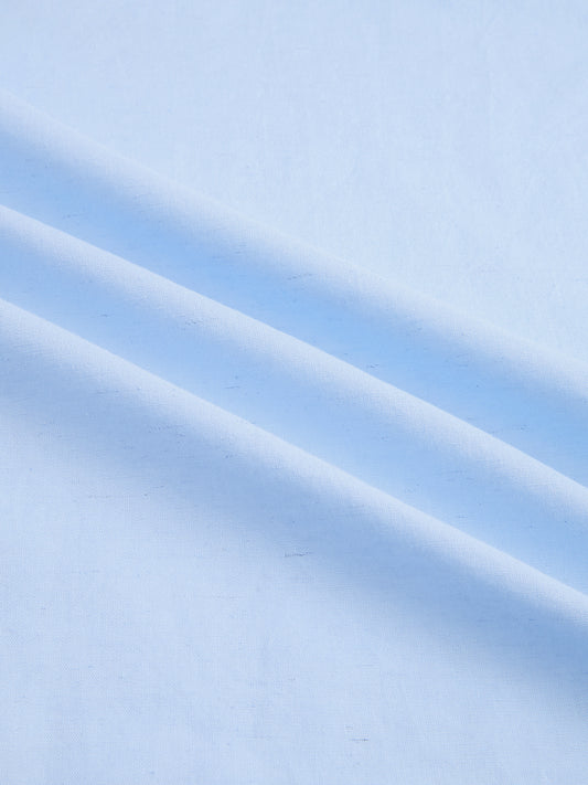 Cloudwave Blue Linen Blend Breezy Shirt
