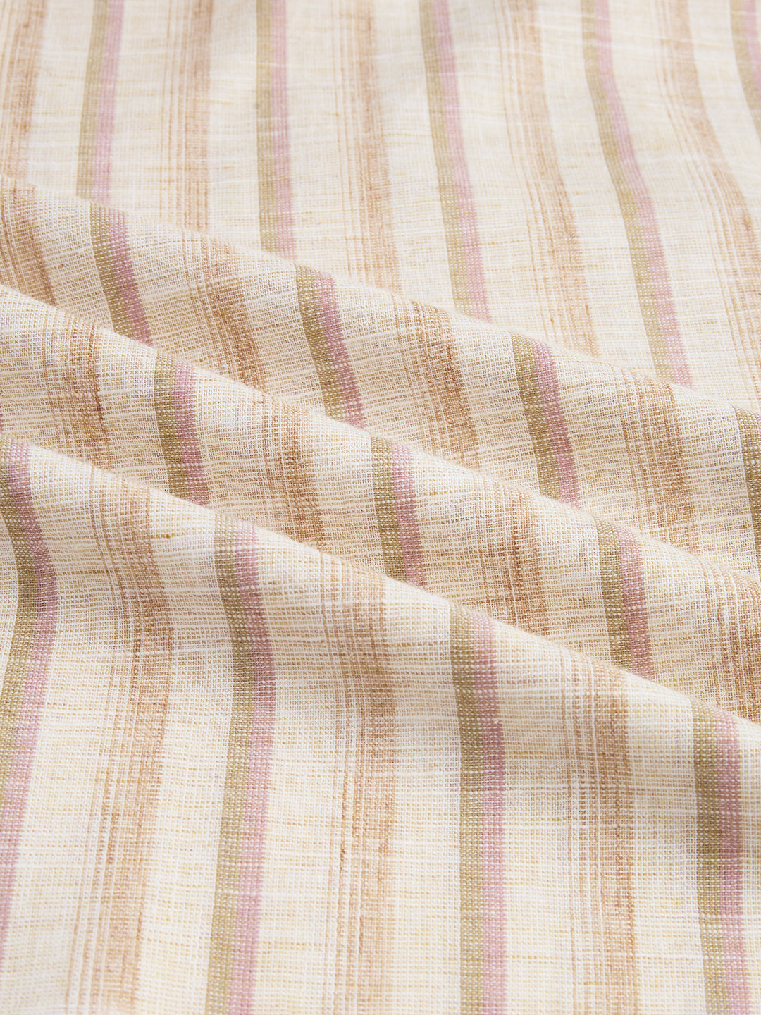 Vintage Beige & Ivory Striped Kurta