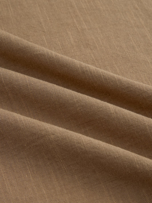 Peanut Brown Textured Shirt