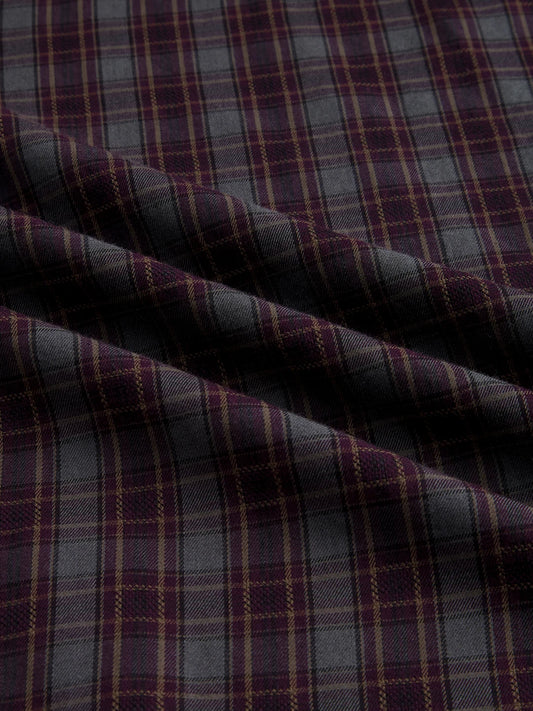 Intricate Contrast Multi Checks Everyday Shirt
