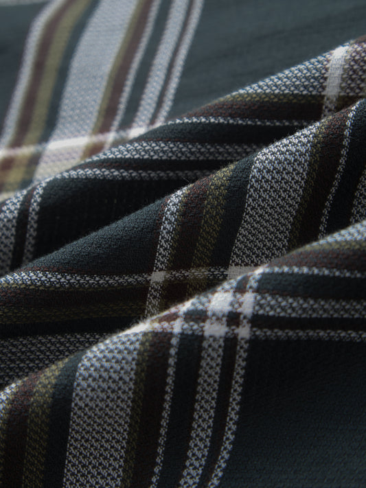 Emerald GreenStatement Casual Check Shirt