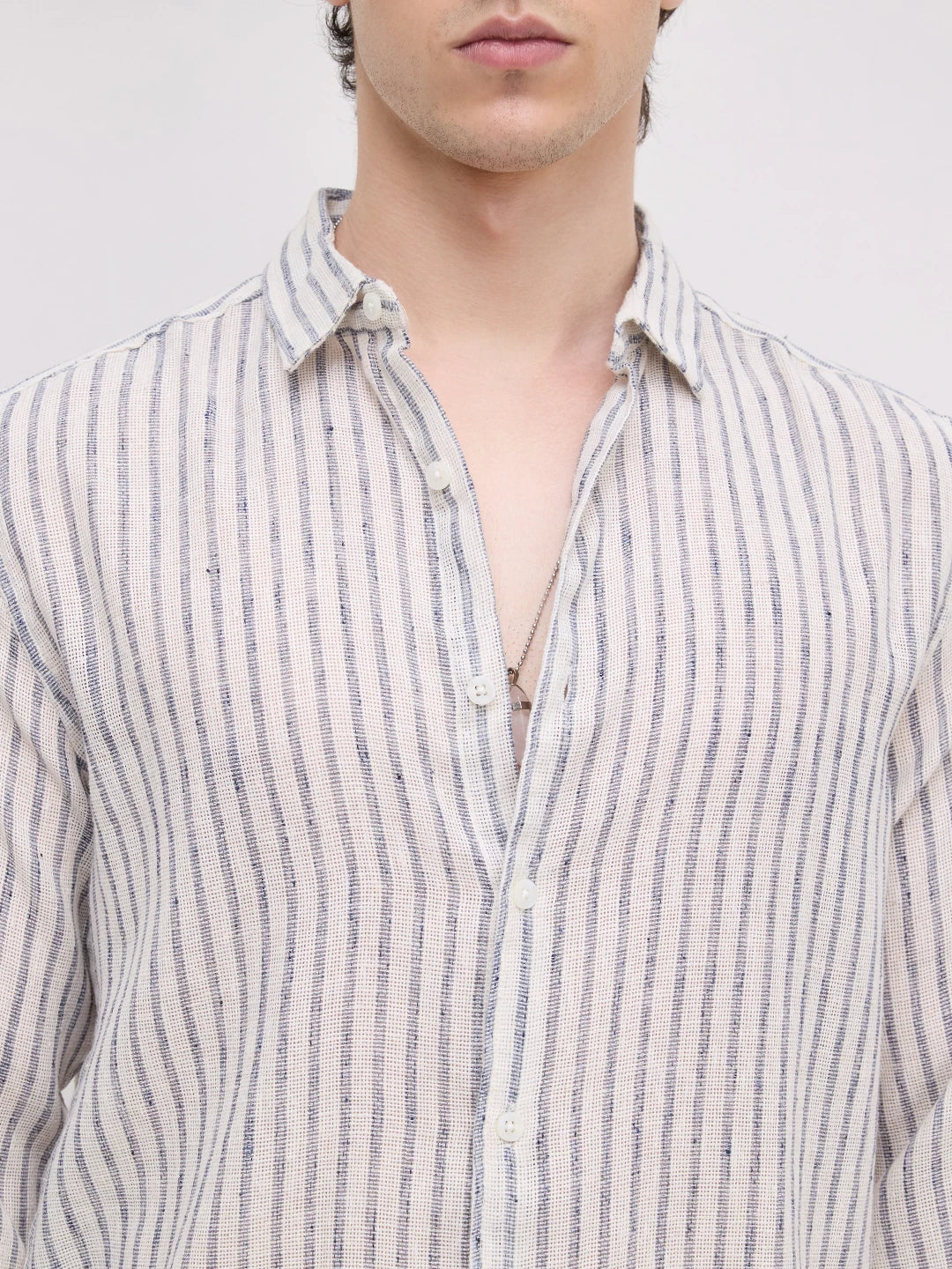 Blue Grainline Burlap Shirt