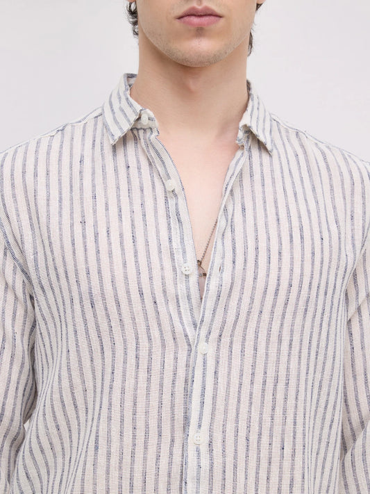 Blue Grainline Burlap Shirt