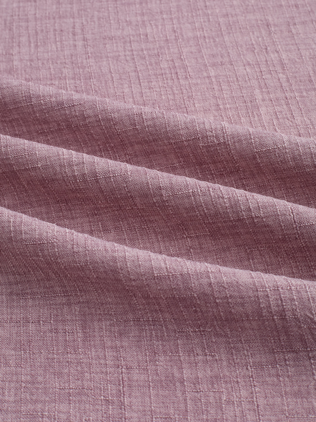 Dusty Mauve Refined Slub Textured Shirt