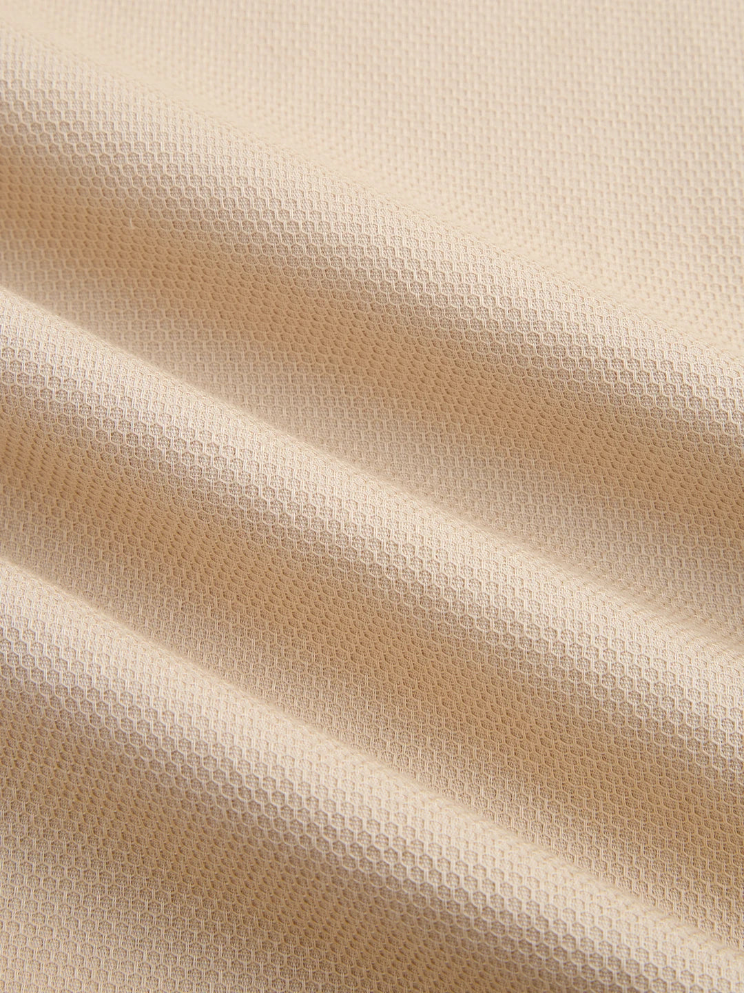Sand Beige Micro Weave Kurta