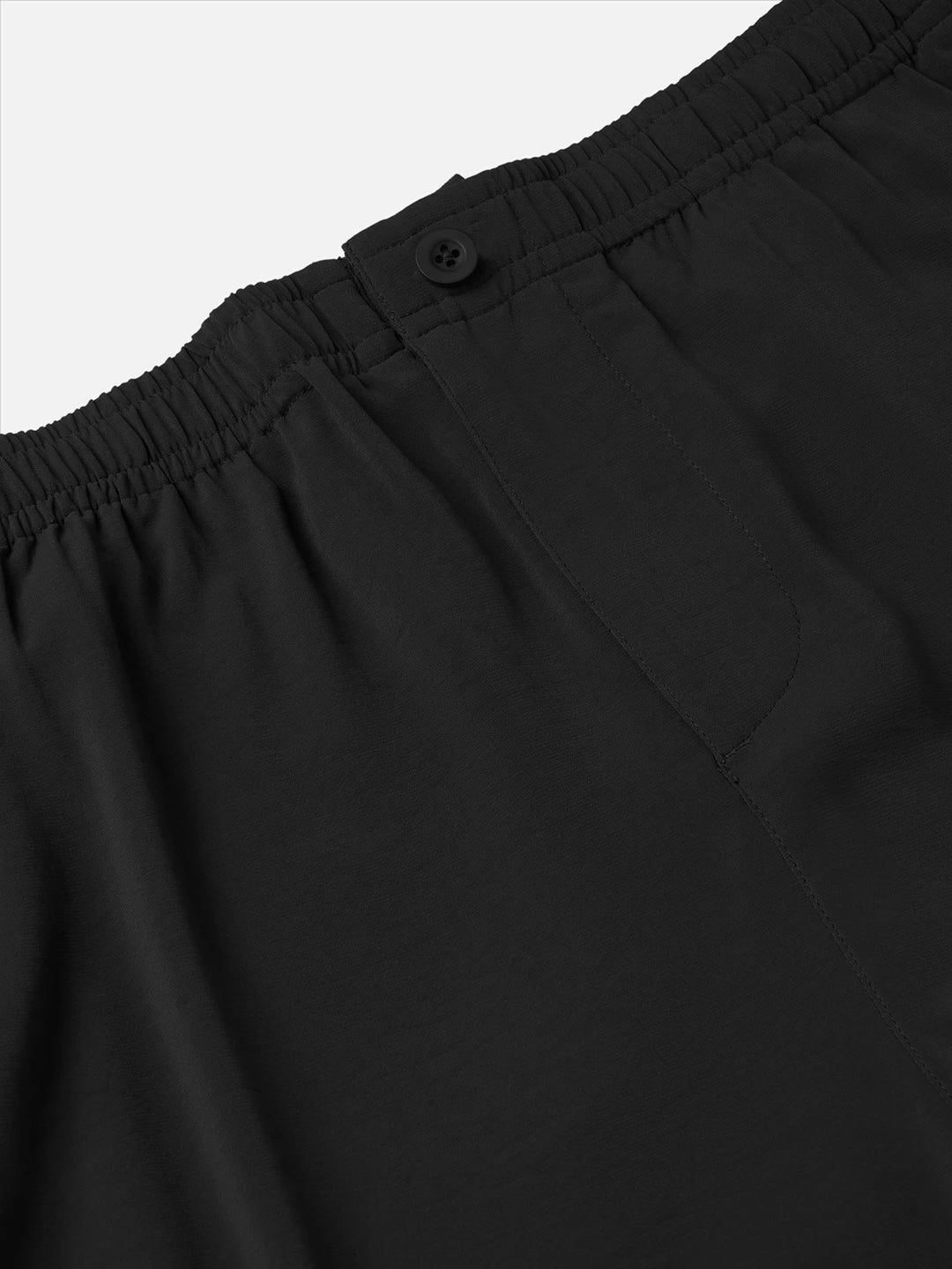 Squelchy Black Wide Leg Trousers