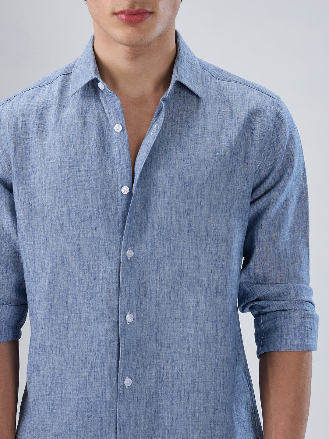 Carolina Blue Textured Shirt