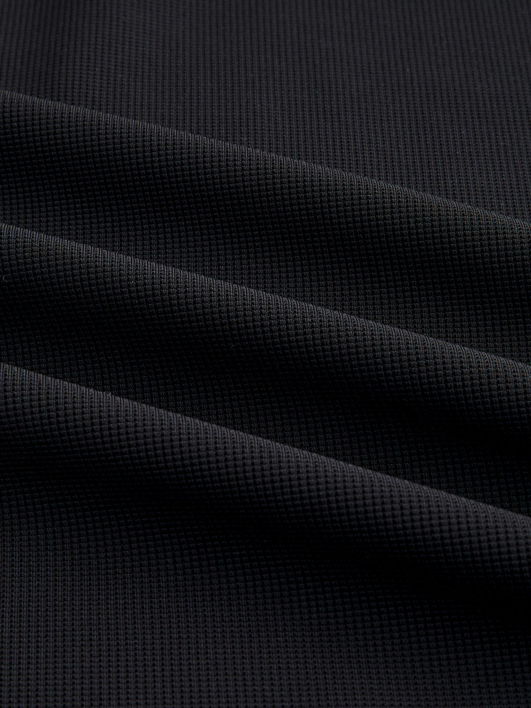 Timeless Black Oversized Polo Tencel Knit Shirt