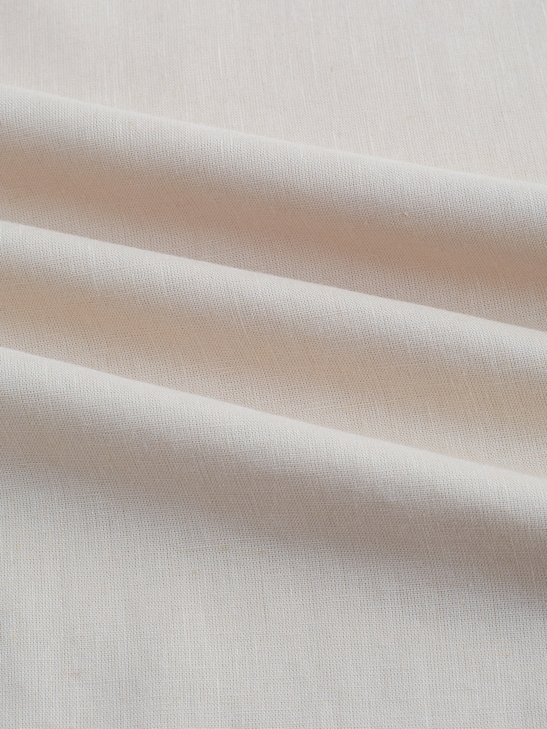 Premium Beige Slub Textured Linen Blend Kurta