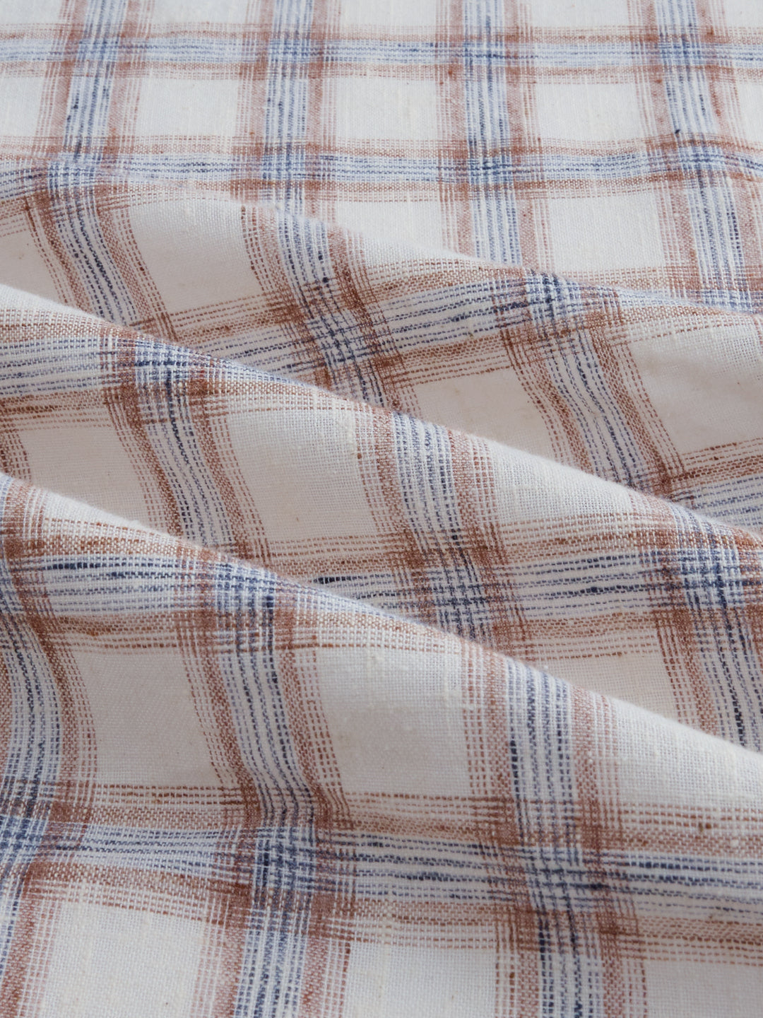 Intricate Brown Box Checks Shirt