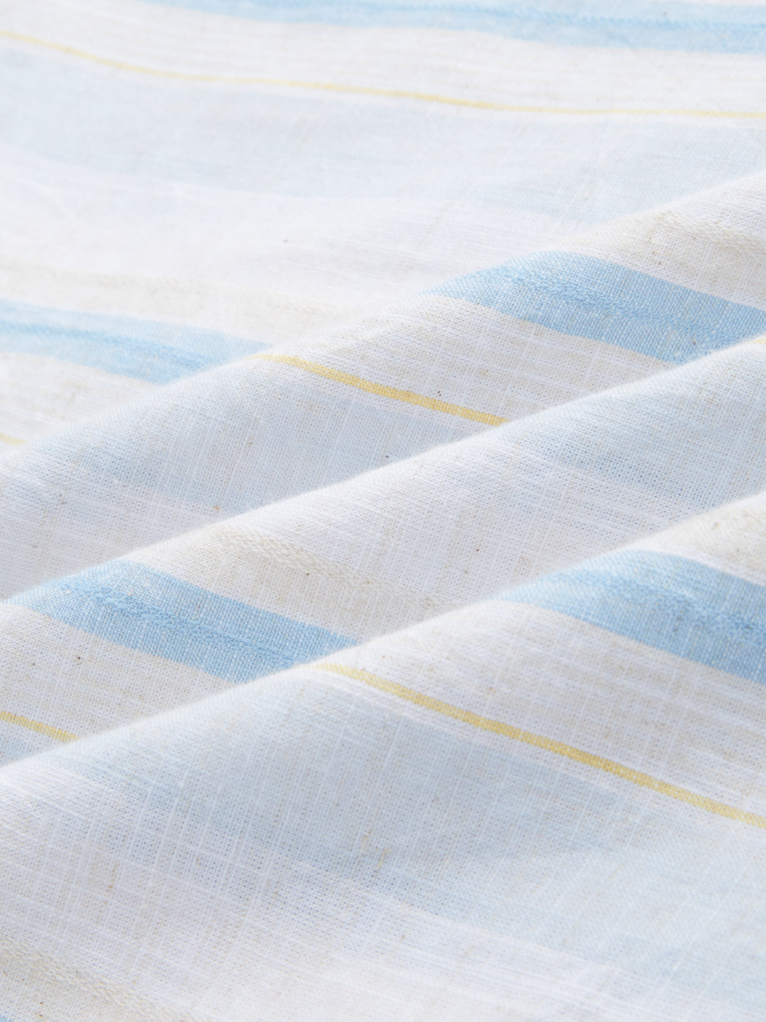 Blue Haze & Grey Vertical Stripe Kurta