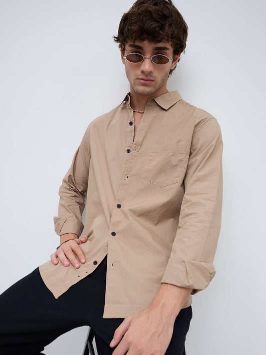 Stone Khaki Premium Metropolitan Daily Shirt